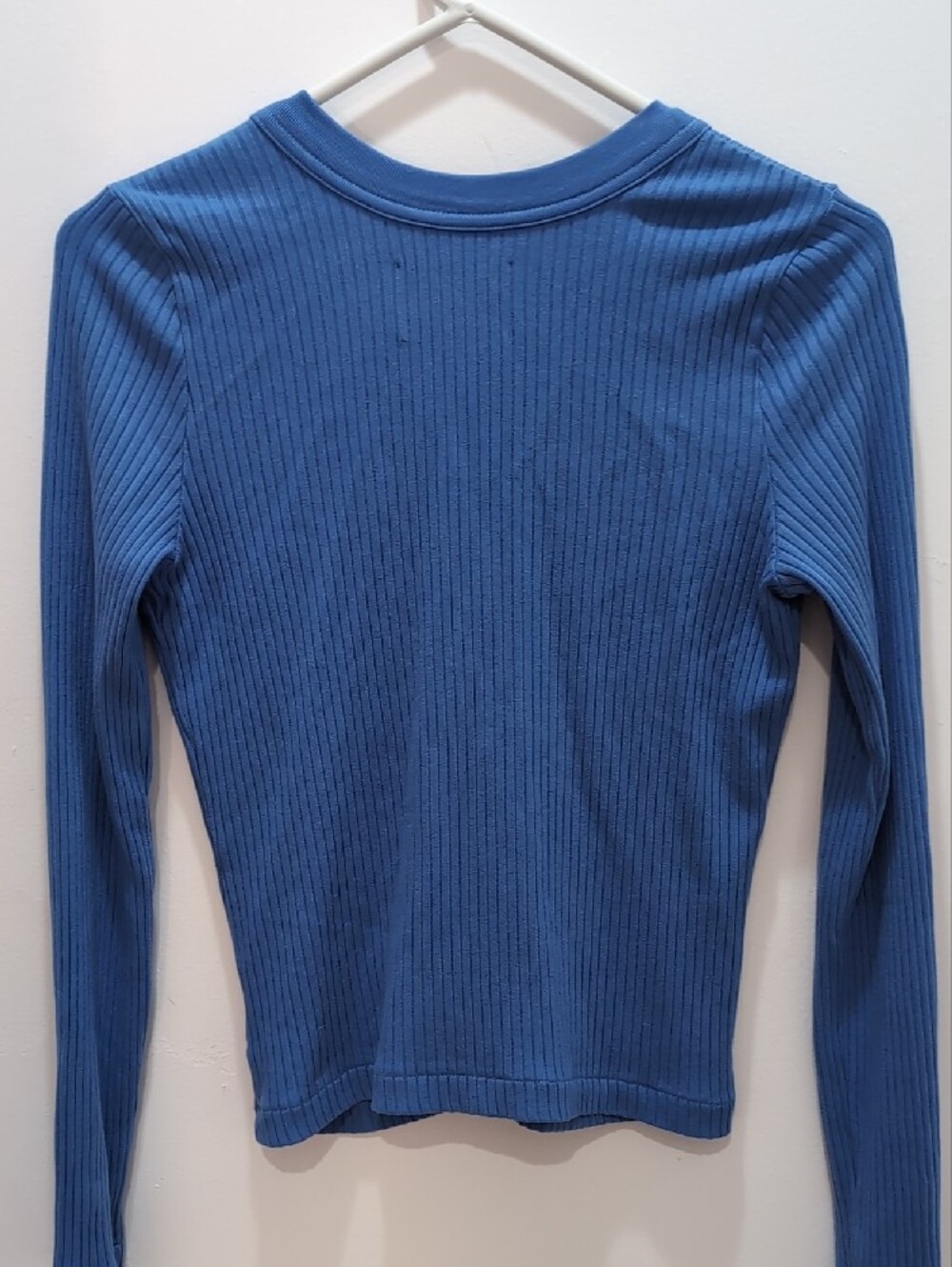 Citizens Of Humanity Freja Ribbed Cardigan Top in Yacht L - Picture 4 of 9